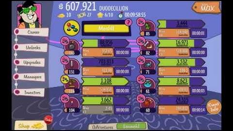 Adventure Capitalist "Insert Coin to continue" Event Music Theme extended