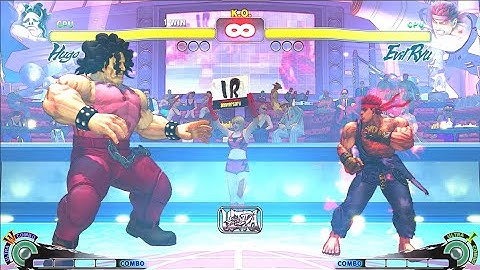 HUGO VS EVİLRYU | CPU VS CPU Ultra Street Fighter IV  (Hardest AI)