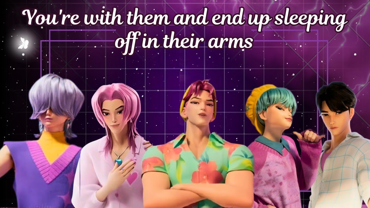 Saja Boys x Y/N || You're with them and sleep off in their arms