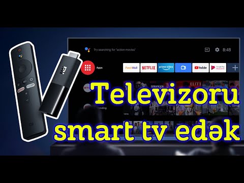 Televizoru smart TV-yə çevirək Mİ TV Stick ilə android TV,  Televizoru smart TV etmek qaydası