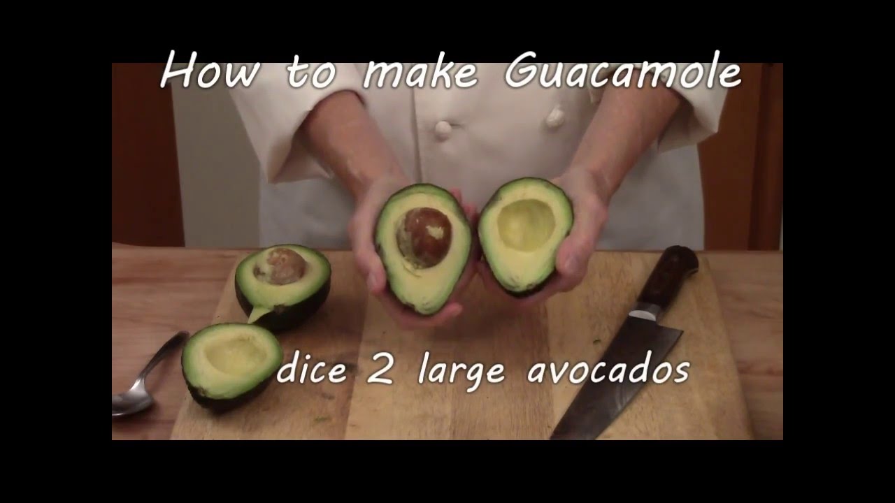 How to Make Guacamole - YouTube