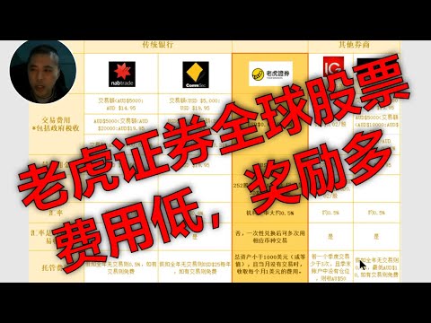 老虎证券:玩转美股,港股,澳股,新加坡股,A股,英股。与其它银行和券商比较，老虎证券账户的优势明显。
