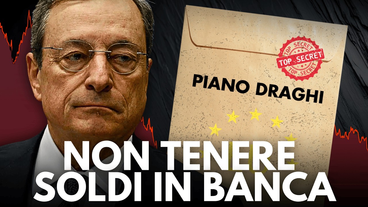 I PERICOLI del Piano DRAGHI per Salvare l'EUROPA (ATTENZIONE ai tuoi RISPARMI)