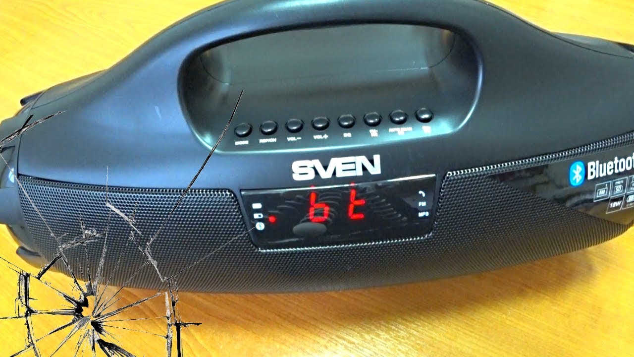 ОБЗОР СВЕН PS-460 - Портативная Беспроводная Блютуз колонка. Review ...