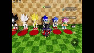 Sonic simulator script testing gameplay