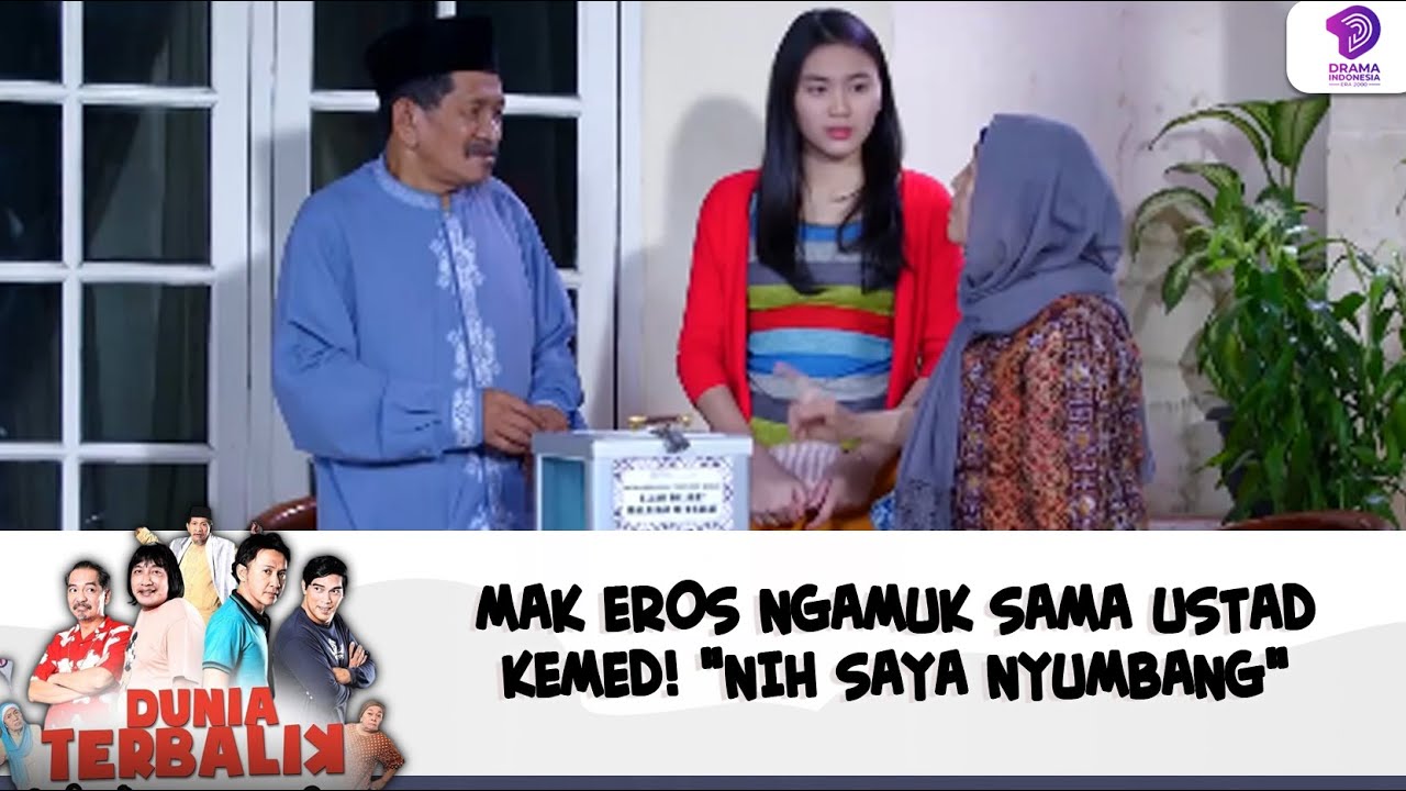 MAK EROS NGAMUK SAMA USTAD KEMED! 