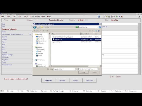 Import data from