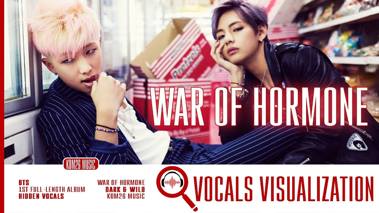 BTS ~ War of Hormone (호르몬 전쟁) ~ Hidden Vocals Visualization