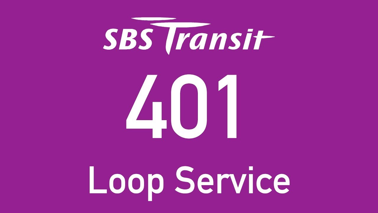 SBS Transit Trunk Bus Service 401 Hyperlapse
