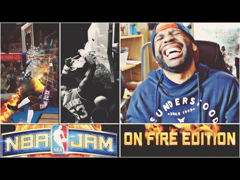 Darryl Dawkins Breaks Backboard! NBA Jam On Fire Edition! #4 - 76ers Challenge! | XChaseMoney