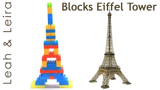 Eiffel Tower | Building Blocks For Kids | Blocks Eiffel Tower | Building Blocks Eiffel Tower | DIY | screenshot 3