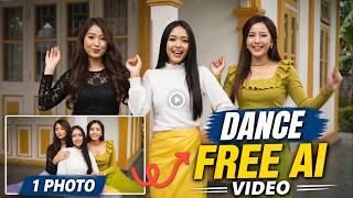 🔥 Turn ANY Photo into a Dancing AI Video — 100% FREE! 💃🕺