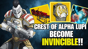 Titan Crest of Alpha Lupi Build -40 Ultimate Insight Terminous Gameplay Destiny 2 EOF