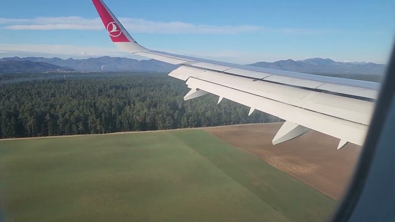 Landing In The Picturesque Ljubljana, Capital City Of Slovenia #turkishairlines #ljubljana #slovenia