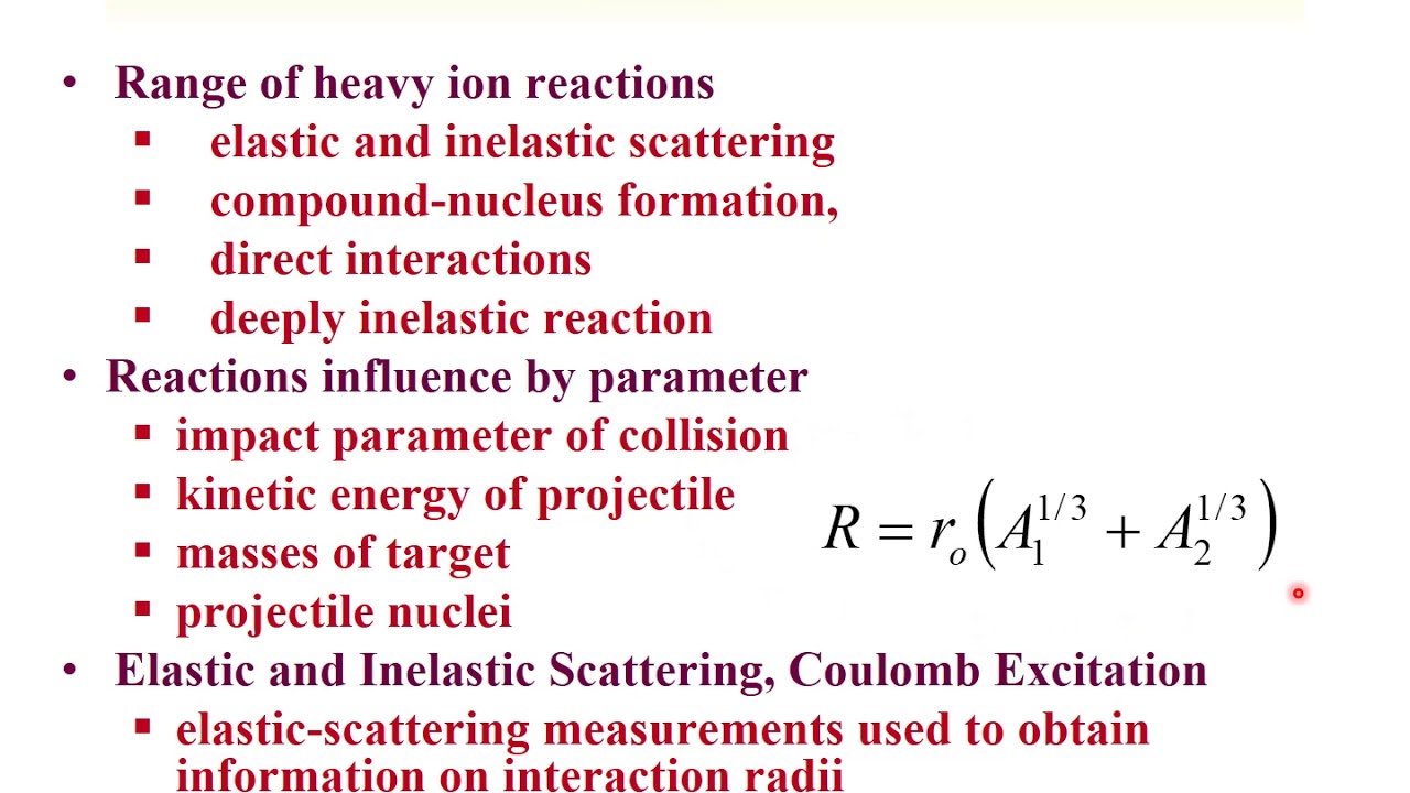 Reaction mol radioactive