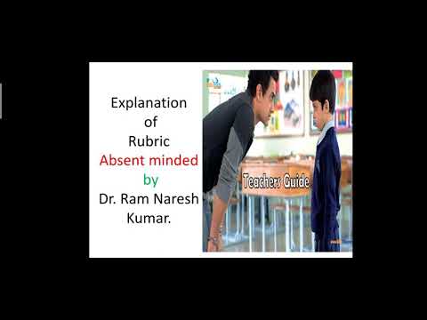 Absent minded II Dr. Ram Naresh Kumar.