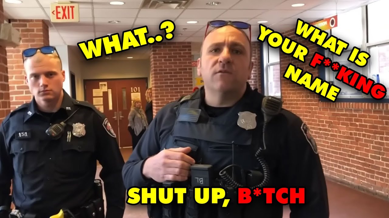 ATTACKED: Security Goes Crazy & Assaults Journalist! Tyrant Cop Fails! ID Refusal
