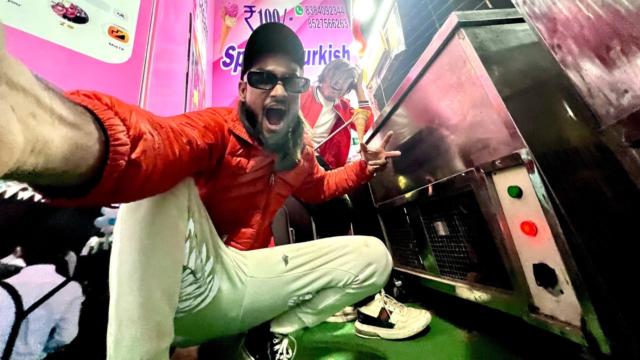 Gwalior Mela, Turkish ice cream YouTube