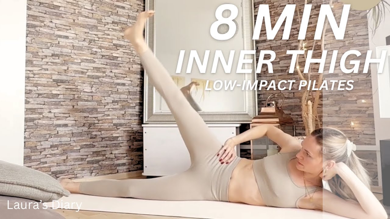 10 MIN INNER THIGH PILATES WORKOUT | Slim & Lean Legs at Home | Low-Impact