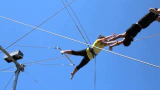 Back End Straddle Whip Trapeze Catch
