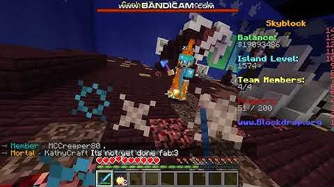 BlockDrop Hackers! #11 [ziam] kill aura? (Skyblock)!