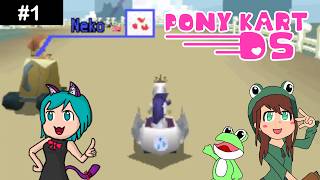 Kart fahren in Ponyville und Neko ist auch dabei - Pony Kart DS #1