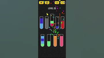 Water Sort Puzzle - level 22