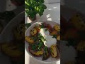 Easy peach and apricot burrata salad