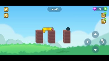 Hungry worm level 3#walkthrough #gameplaymastery