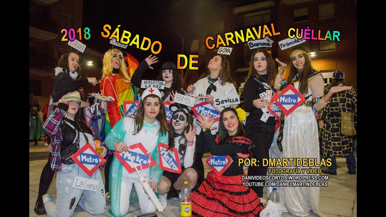 SÁBADO DE CARNAVAL Cuéllar 2018 (entrevistas)