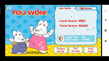 Max and Ruby: Rabbit Racer Easy (OC) Level 32-40