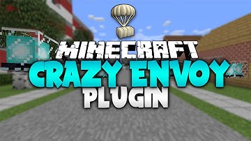 CRAZY ENVOY! | Minecraft Plugin Tutorial