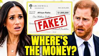 Meghan & Harry EXPOSED For Allegedly Faking $1M Charity Donation..