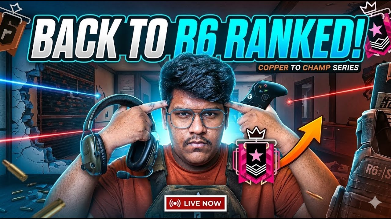 Back to r6 ranked ! | copper to champ - YouTube