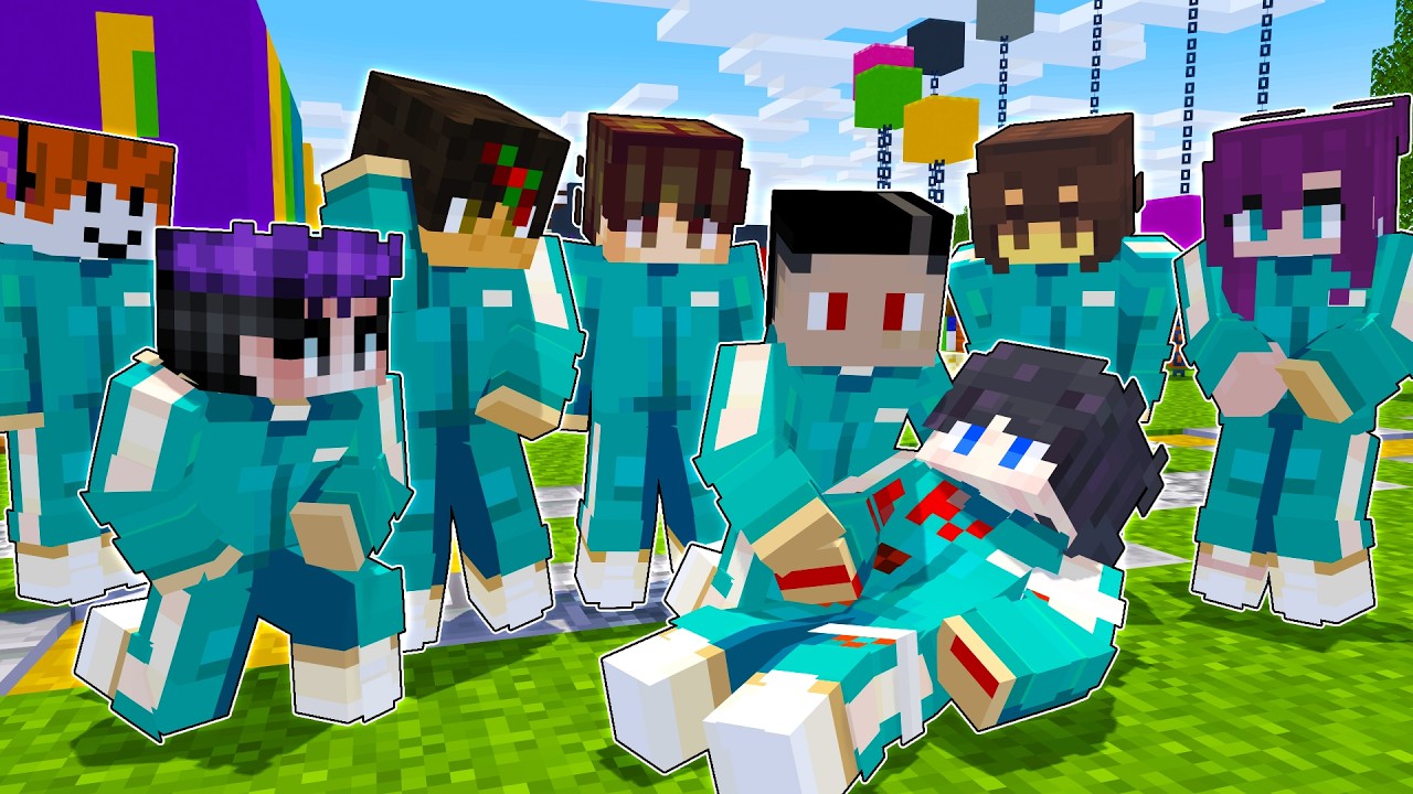 THE SQUID GAME MOVIE in Minecraft!