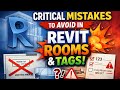 Critical MISTAKES to Avoid in Revit ROOMS and TAGS | ROOMS in Revit | TAGS in Revit