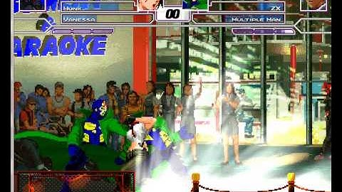 MUGEN BATTLE #140 Hunk & Vanessa Vs ZX & Multiple Man