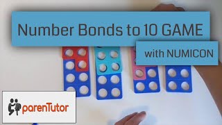 Practice Number Bonds to 10 with Numicon maths hack