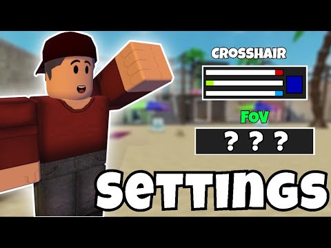 The BEST Arsenal SETTINGS.. (Roblox Arsenal)