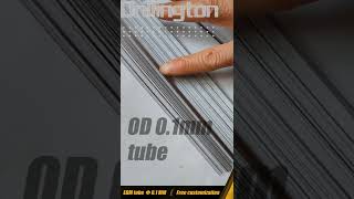 Ø0.1mm EDM tubes EDM electrodes for EDM machine and small hole drilling. Contact us for purchase✌️