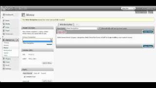 Lesson 9 - Creating and Linking Menus in WordPress