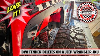 Installing DV8 Fender Deletes on My Jeep Wrangler JK | Easy Mod with Big Trail Impact!