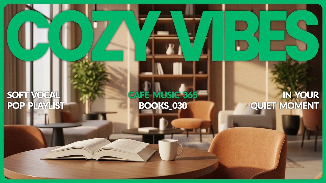 🎵 틀어두기 좋은 플레이리스트 🎧 | 독서 BGM | 북카페의 오후를 물들이는 편안한 음악 | 감성 팝송 모음 #cafemusic #카페음악 030