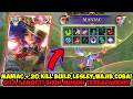 GOKIL BANGET BUILD TERSAKIT MODE ANGELIC LESLEY! MANIAC + 20 KILL - TOP GLOBAL LESLEY | MLBB Mp3 Song