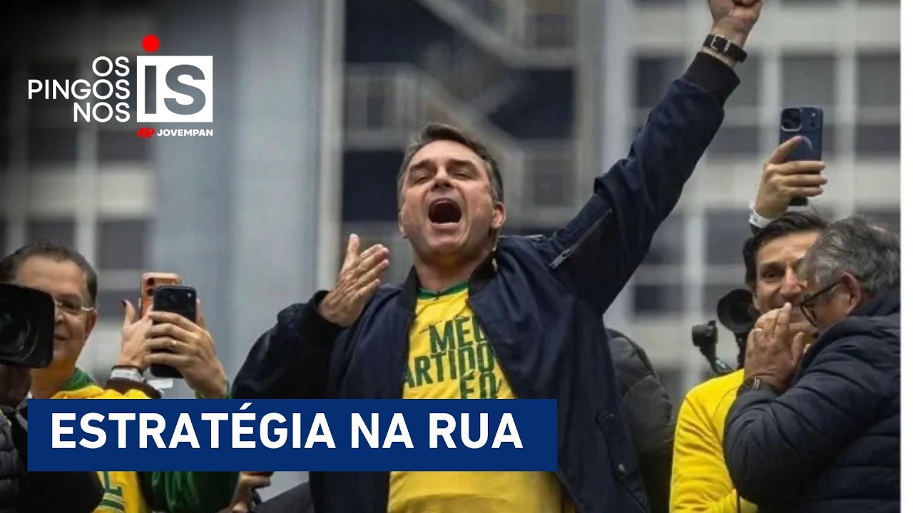Flávio Bolsonaro reorganiza campanha na reta final e convoca ato na Av. Paulista no domingo (18)
