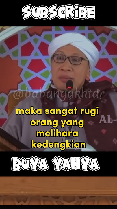 azab orang rakus,iri dan dengki, Buya yahya