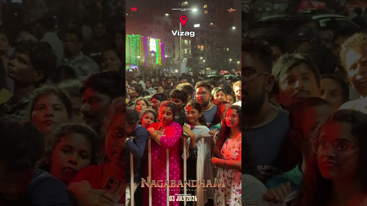 Thunderous Response for team Nagabandham on the shores of Vizag | Virat Karrna | #YTShorts