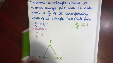 10th Maths ||Practical Geometry || Example 4.11 ||Chapter 4