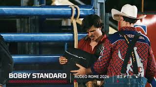 Rodeo Rome 2026 - Bobby Standard, Bull Rider #bullriding #rodeo #cowboy