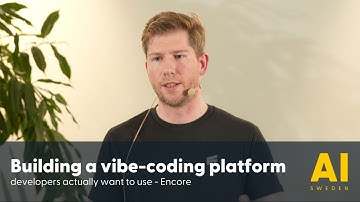 Building a vibe-coding platform developers actually want to use - Encore